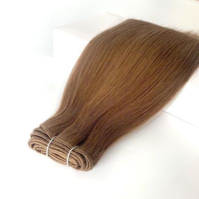 Doppel gezogene Nagelhaut ausgerichtet Schatten Farbmaschine Weft Haare Erweiterungen menschliches Haar 100g/Packung