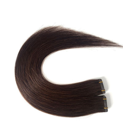 Stick-Vorbindung Doppelt gezogenes Jet-Schwarzband menschliche Haarverlängerungen Anfangszahlung