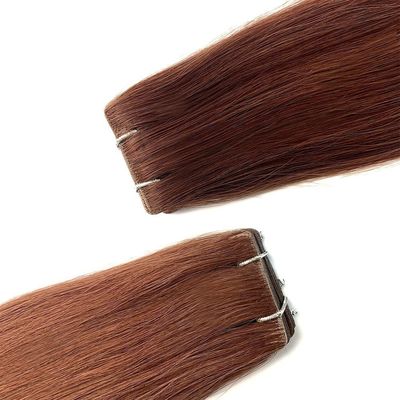 100% menschliches Haar mit Injektionsband Unsichtbare Haarverlängerungen mit Injektionsband für die erste Zahlung