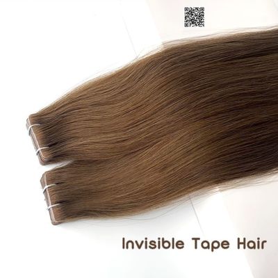 20 Zoll Remy Europäisches Unsichtbares Band für menschliches Haar mit vernünftigen Versandkosten
