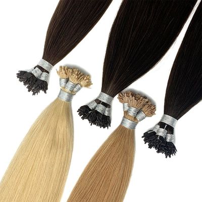 V-Tip-Fan-Tip-Haarverlängerung aus doppelt gezogenen Remy-Haaren für schnelle DHL-Versand