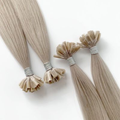 Verschiedene Farben russisches menschliches Haar Remy U Spitze Erweiterung ohne Haarausfall