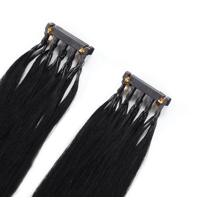 6D-Russische menschliche Haarverlängerungen 100% Remy-Haar für 12 Monate Haarlebensdauer und Farbstoff
