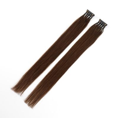 6D russische Haarkutikel ausgerichtet 6D2 Haarverlängerungen 25g/Tasche Vorgebunden I-Tip Stil