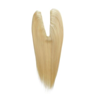 Blond Straight Textur U Teil Schließung US Topper für Haarverlängerungen