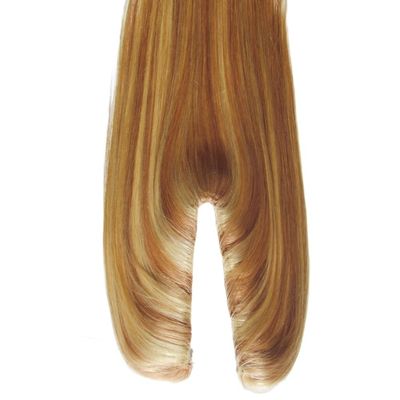 US Human Hair Topper Virgin Remy U Part Topper Gerade Textur