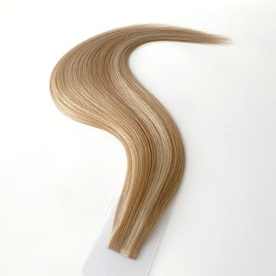 Anpassung Salon Doppel gezogene Nagelhaut ausgerichtet nahtloses menschliches Band Haarverlängerungen