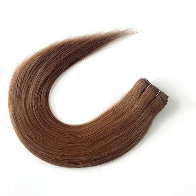 100 Remy menschliche Haare Nähen in Weft Doppelt gezogen Blond Russische Weft-Erweiterungen für Haare