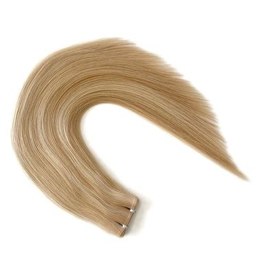 24 Zoll nahtloses, unsichtbares PU-Haargewebe 100% menschliche Haarverlängerung für Salon und Frauen