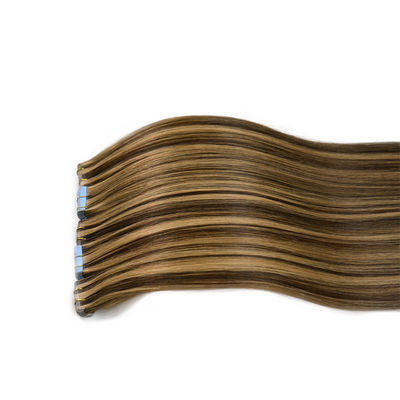 Keine Vergießung Europäisches menschliches Haarband in Haarverlängerungen Remy Band Hair 200 Packungen/Karton