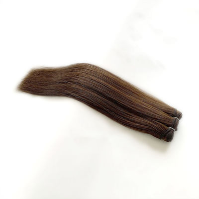 Doppel gezogene Nagelhaut ausgerichtet Schatten Farbmaschine Weft Haare Erweiterungen menschliches Haar 100g/Packung