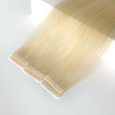 Doppelgezogene russische menschliche Haare Band Haare Erweiterung Natürliche Remy Easy Returns Rückerstattungen