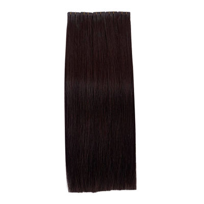 Stick-Vorbindung Doppelt gezogenes Jet-Schwarzband menschliche Haarverlängerungen Anfangszahlung