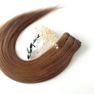 Maschinelle Haarwebe doppelt gezogene russische Remy Jungfrau Haarwebe für verworrenes Haar