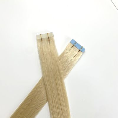 Europäisches doppelt gezogenes russisches menschliches Haar Band Haarverlängerung Farbstoff vorgebundener Stil