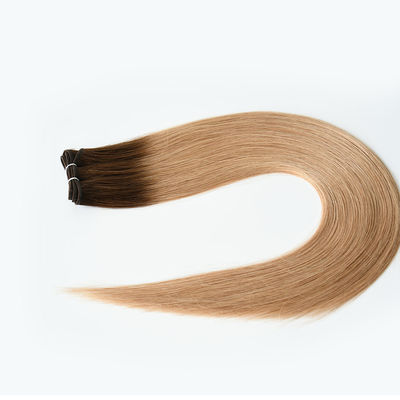 24 Zoll natürlich gerade Haar Geflecht Erweiterungen Blond Remi doppelt Geflechtes menschliches Haar