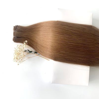 24 Zoll natürlich gerade Haar Geflecht Erweiterungen Blond Remi doppelt Geflechtes menschliches Haar
