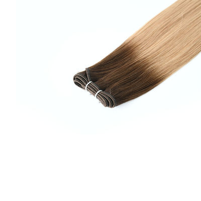 Remy Haarverlängerungen Weft 100% menschliche Haare Bündel Rückerstattungen Jungfräulein Flat Weft Haar