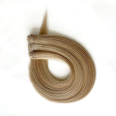 Remy Haarverlängerungen Weft 100% menschliche Haare Bündel Rückerstattungen Jungfräulein Flat Weft Haar