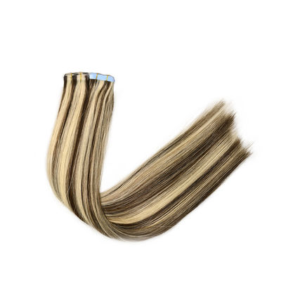 100% Remy doppelt gezogenes Nagelhaarband in menschlichen Haarverlängerungen ohne Verlust von US-Währung