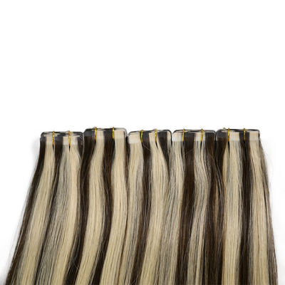 100% Remy doppelt gezogenes Nagelhaarband in menschlichen Haarverlängerungen ohne Verlust von US-Währung