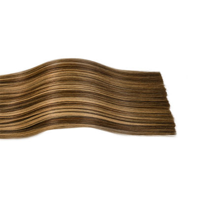 100% Remy doppelt gezogenes Nagelhaarband in menschlichen Haarverlängerungen ohne Verlust von US-Währung