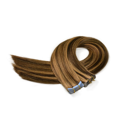100% Remy doppelt gezogenes Nagelhaarband in menschlichen Haarverlängerungen ohne Verlust von US-Währung