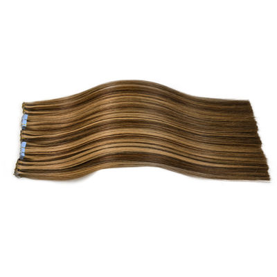 100% Remy doppelt gezogenes Nagelhaarband in menschlichen Haarverlängerungen ohne Verlust von US-Währung