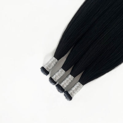 Holen Sie sich den perfekten Look mit Genius Weft Human Virgin Remy Haarverlängerungen Straight Style