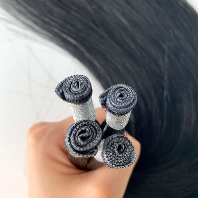 30 Tage Rücksendungsrichtlinie Straight Russian Genius Weft Human Hair Remy Erweiterungen