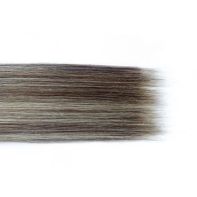 Haare Länge 24 Zoll 100% europäische menschliche Haare Unsichtbares Band in Haarverlängerungen Genius Weft Anpassung