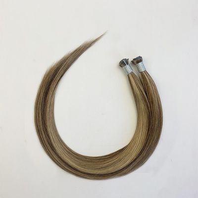 Human Haare Erweiterungen von Spendern Natürliche gerade vietnamesische Haare Farbstoff Genius Weft
