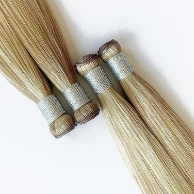 Remy Haare Genius Weft Haare Erweiterungen Unsichtbares Einzeltreifen Doppel gezeichnet benutzerdefinierte Farben