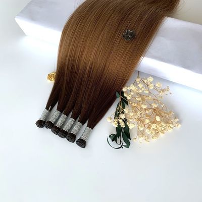 Genius Weft 100g menschliche Haare Kutikel ausgerichtet Haare doppelt gezogen geschätzte Lieferzeit