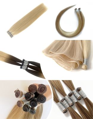 Doppelt gezogene Genius Weft Haarverlängerungen 100g/Packung Versand mit FedEx/DHL/Aramex/TNT