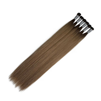 100 g/Packung Braziler Haare Flachwebe doppelt gezogene Kutikula intakte menschliche Haarverlängerungen