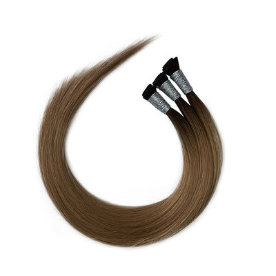 100 g/Packung Braziler Haare Flachwebe doppelt gezogene Kutikula intakte menschliche Haarverlängerungen