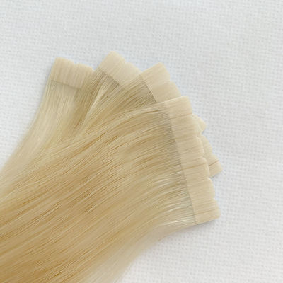 Haarverlängerungen Vollkutikel Ausgerichtet Mini-Tape Doppel gezeichnet 613 Blondine 20 Zoll gerade