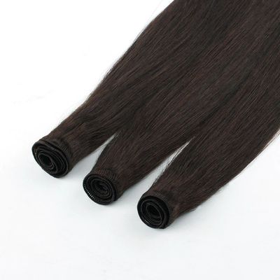 Doppelgezogene Handgeflechtete Geflechte Grade12A Russische menschliche Haare Handgeflechtete Geflechtete Haarverlängerungen