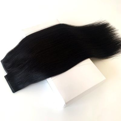 Haare Remy Haare Europäische PU Hautwebe menschliche Haarverlängerungen doppelt gezogen PW-24268