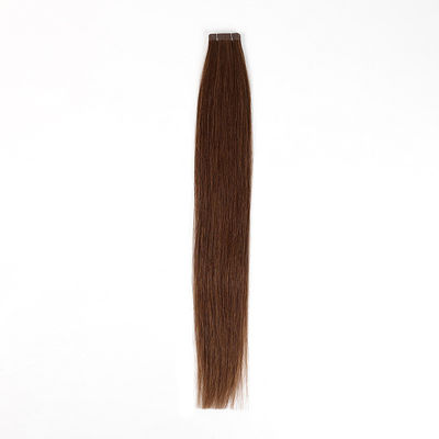 100% menschliche Haare Seidige Gerade Erweiterungen Verkäufer Naturfarbe Europäisches Band in Remy Haare
