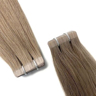 Muti-Color Doppel gezeichnet Jungfrau Remy Russische Nagelhaut Balayage Band Haarverlängerungen