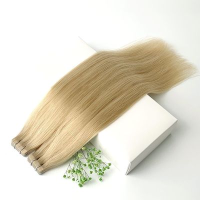 Real Remy Human Hair Tape in Haarverlängerungen für mühelose Anwendung