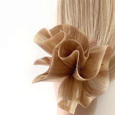 Custom Farbe nahtlose PU Hautwebe menschliche Haarverlängerungen für Frauen und Salon Standards