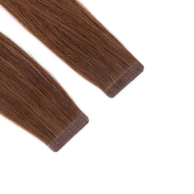 Vollkutikel ausgerichtete Haarprodukte Lochbandverlängerungen Gerader Stil in US-Währung