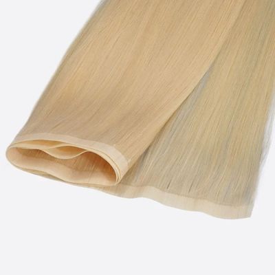 Human Hair Straight Style PU Skin Weft Handgebunden Mini Flat Weft für Salon Remy Haare