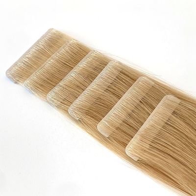 Ausgerichtet auf der Nagelhaut, doppelt gezogen, mit unsichtbarem Band, Haarverlängerungen zur vollen Zahlung