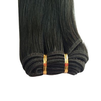 Virgin Indian Remy Haarwebe und natürliche schwarze Farbe mit Packung Bruttogewicht 0,300kg