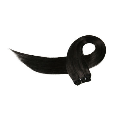 Virgin Indian Remy Haarwebe und natürliche schwarze Farbe mit Packung Bruttogewicht 0,300kg