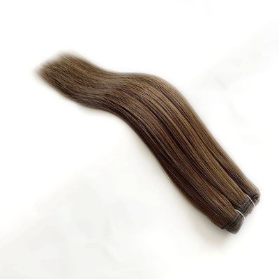 Volle Zahlung Brasilianische Haarwebe Erweiterungen Remy menschliche Haare Gerade Webe gefärbt Farbe